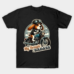 Beagle Biker T-Shirt